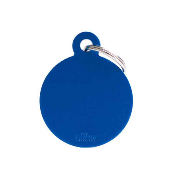 CHAPA IDENTIFICADORA  ROUND ALUMINUM
