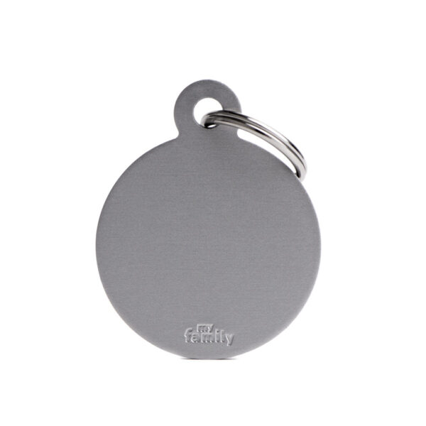 CHAPA IDENTIFICADORA  ROUND ALUMINUM - Imagen 2