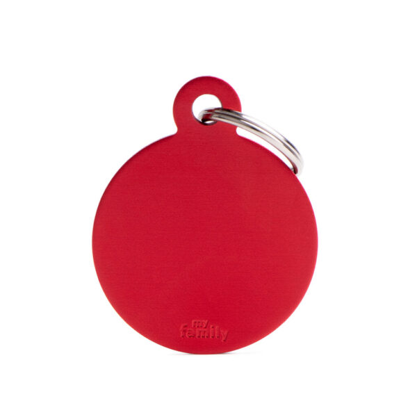 CHAPA IDENTIFICADORA  ROUND ALUMINUM - Imagen 5