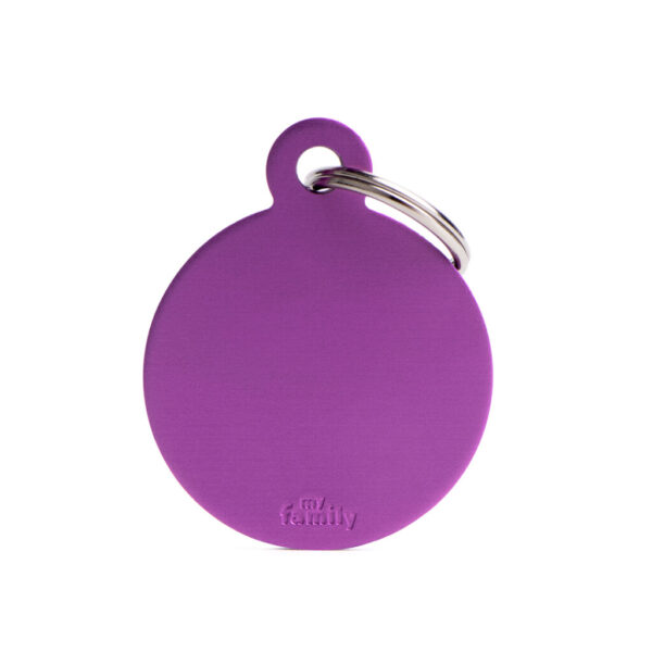 CHAPA IDENTIFICADORA  ROUND ALUMINUM - Imagen 8